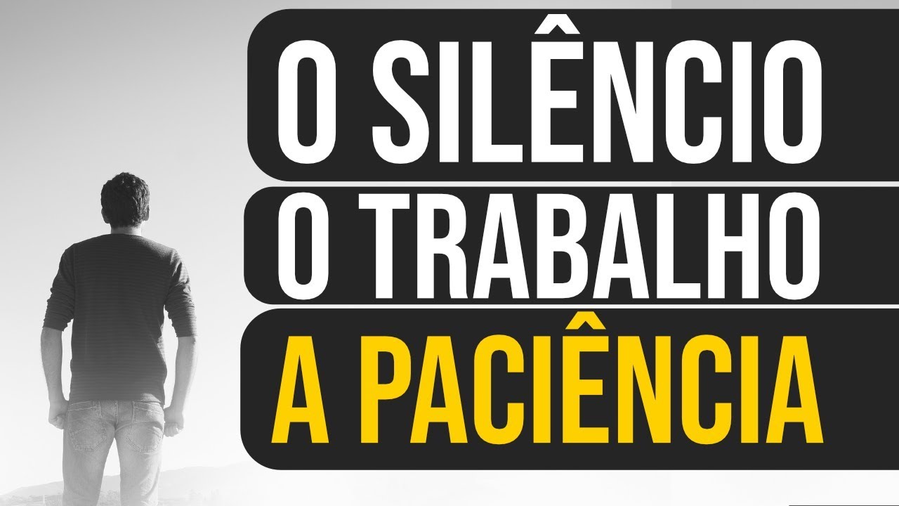 Você precisa é de PACIÊNCIA (Motivação)