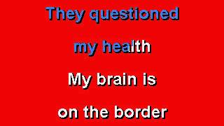 Ted Nugent  - Just What The Doctor Ordered - Karaoke