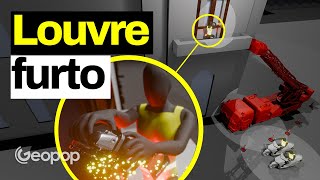 Furto di gioielli in pieno giorno al Louvre, com'è stato possibile? L’inedita ricostruzione 3D
