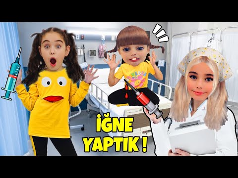 ELİF PELİNSU'YA TUZAK KURDU !! HASTANEDE İĞNE YAPTILAR !! بابا جاب لي بالون - جنى مقداد | طيور بيبي