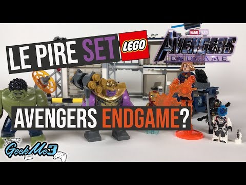 Vidéo LEGO Marvel 76131 : L'attaque du QG des Avengers