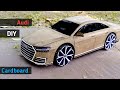 How To Make A Car Audi A8 2018 Cardboard Rc Car Diy Cardboard Cars RC Toy RC Cars