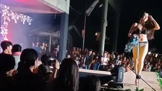 Sexy Girl in Bikini FALLS during Miss Umagos 2023 Swimsuit Competition