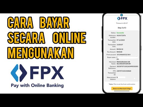 Cara bayar guna FPX Online Banking
