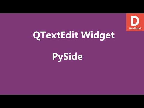 PySide Python Create GUI Window