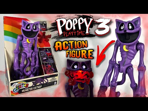 The Official Deluxe Monster CatNap Action Figure Is HERE! - [Poppy Playtime Review]