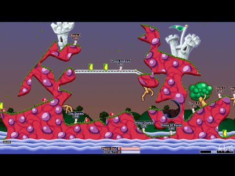 Worms Armageddon Gameplay (PC UHD) [4K60FPS]