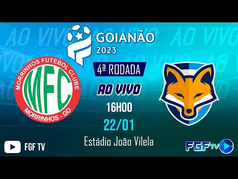 FGFTV Transmite Morrinhos X Grêmio EA