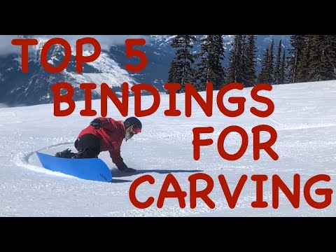 Top 5 Bindings For Snowboard Carving