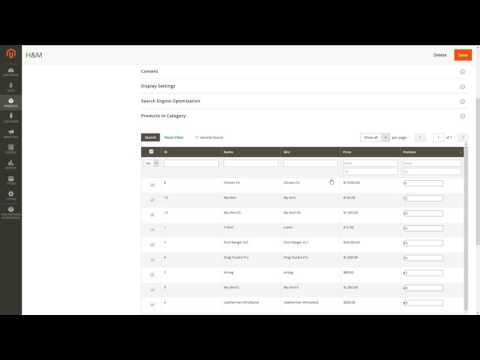 Magento 2 Sort Category Products by Drag & Drop
