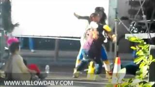 WillowDaily.com || BTS: Willow Smith on the Set of 21st Century Girl