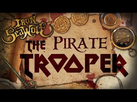 IRON SEAWOLF - THE (PIRATE) TROOPER (Iron Maiden Pirate Metal Cover) - Official Lyric Video