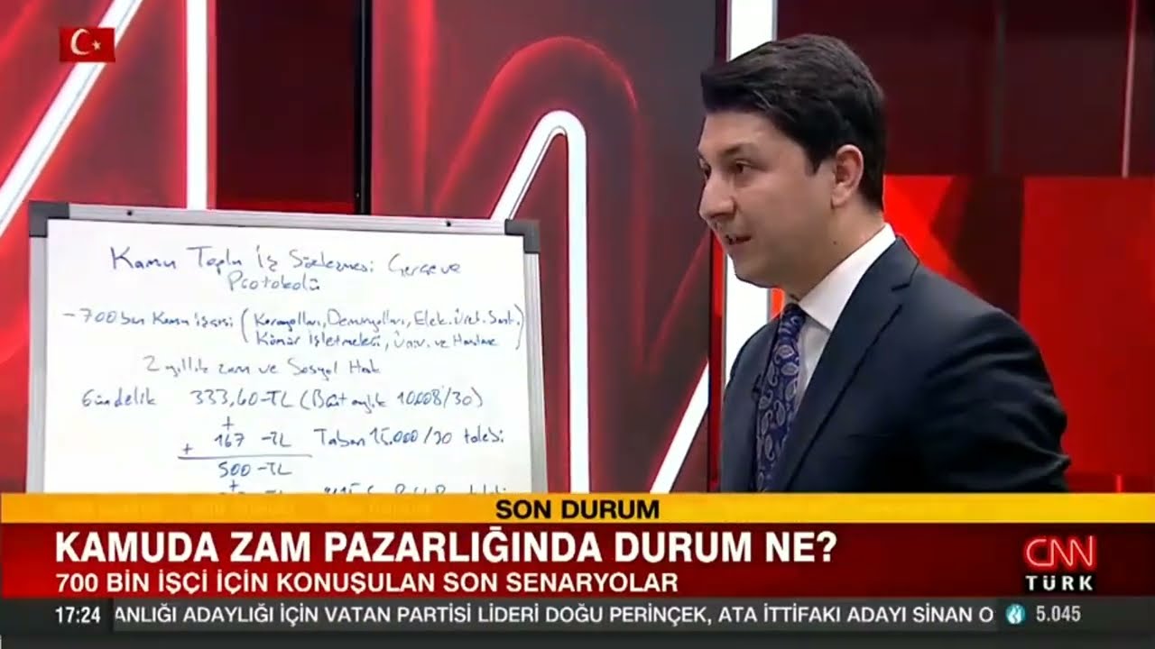 Kamuda Zam Pazarlığında Son Durum Ne?