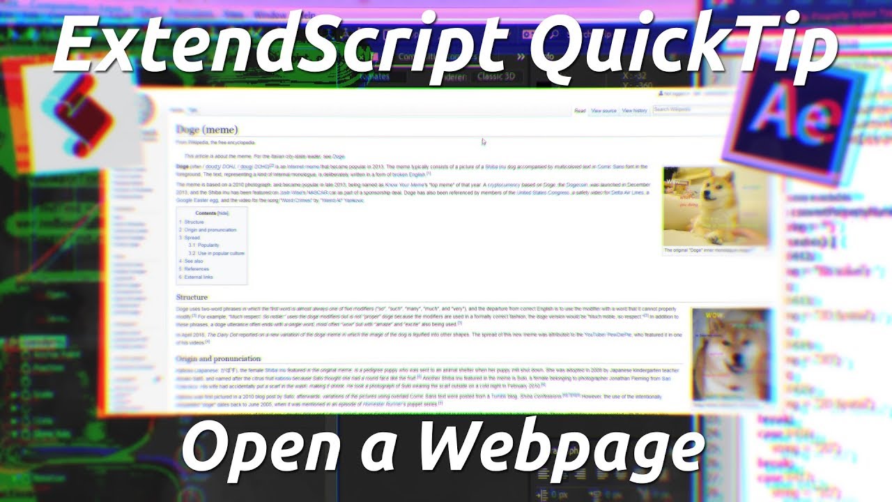 ExtendScript QuickTip - Open a Webpage