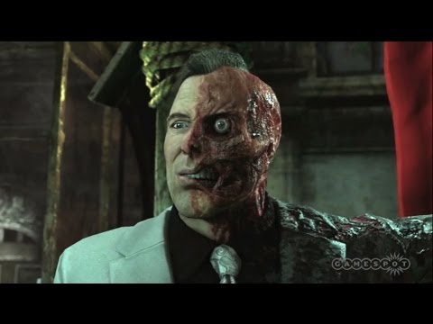 Batman: Arkham City - Two-Face Judgment Cut Scene (PS3)