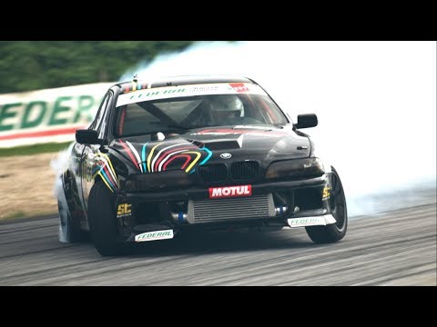 S62 Turbo BMW M5 E39 vs M62 Turbo BMW E30 V8 Engine Powered - Geos Drift Team!