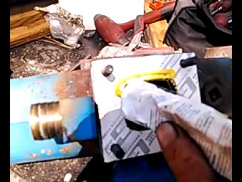 How to replace risers on 350 marine inboard engine