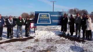 preview picture of video 'New Angola Office Groundbreaking - Mike Thomas Associates'