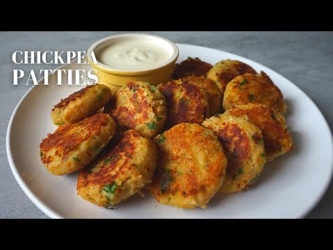 Chickpea Patties Recipe | The Best Chickpea Recipe Ever!