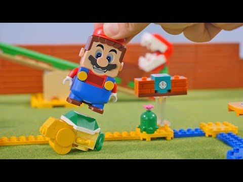 LEGO Super Mario Starter Course | Piranha Plant Power Slide Expansion | Desert Pokey Expansion Set
