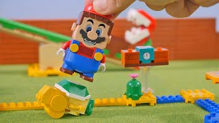 LEGO Super Mario Starter Course | Piranha Plant Power Slide Expansion | Desert Pokey Expansion Set