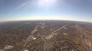 Go Pro Freefall on Quad Copter