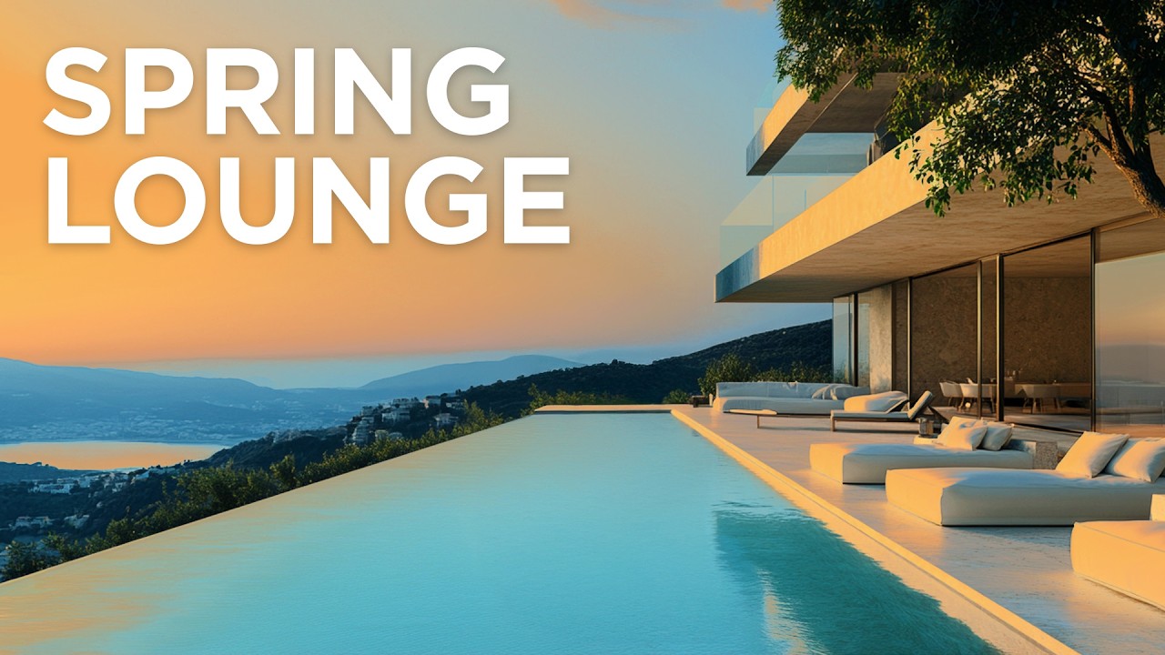 Spring Lounge 2025 🌺 24/7 Live Stream - Luxury Chill House Music 🌿
