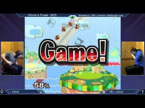 MMOM183 SSBM - Kalvar (Marth) vs. DBJ | Joyboy (Fox) - Melee WF