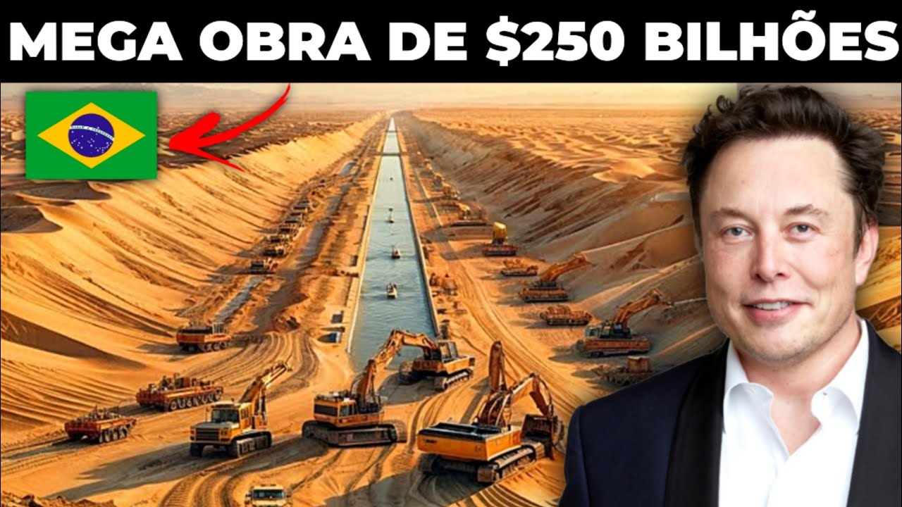 O Mega Projeto de Elon Musk para Transformar o Brasil no País Mais Rico da América