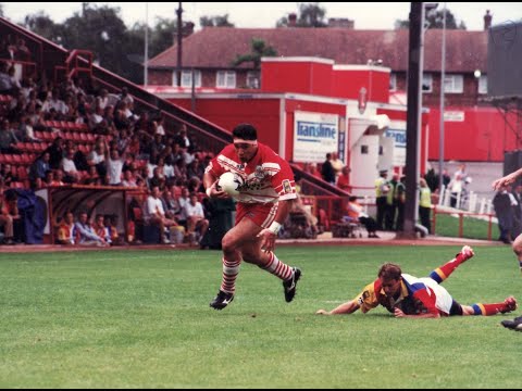 London Broncos vs St. Helens - Super League - 1996