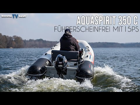 FÜHRERSCHEINFREI MIT 15 PS - AQUASPIRIT 350 C
