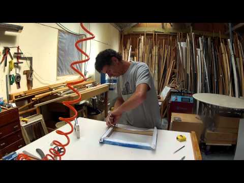 Basic how to guide to stretching a canvas print