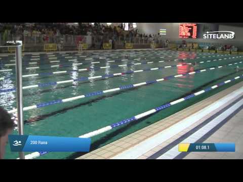 Serie 5 dei 200 Rana  Assoluti Maschi Master - Campionati Regionali Master 2015 VENETO e FRIULI VG