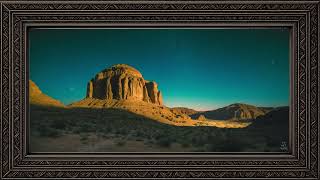 Sunrise in the desert | Tv Art for Samsung The Frame | No Music | 4K