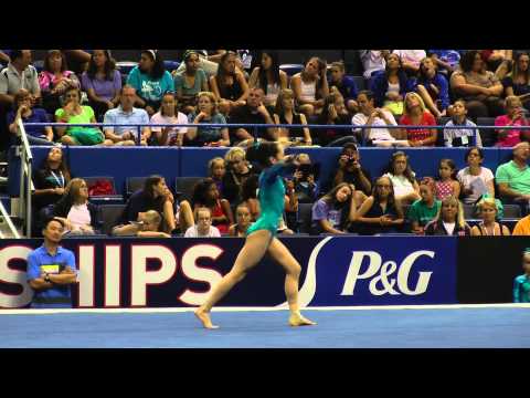 Alexis Vasquez - Floor Exercise - 2013 P&G Championships - Jr. Women - Day 2