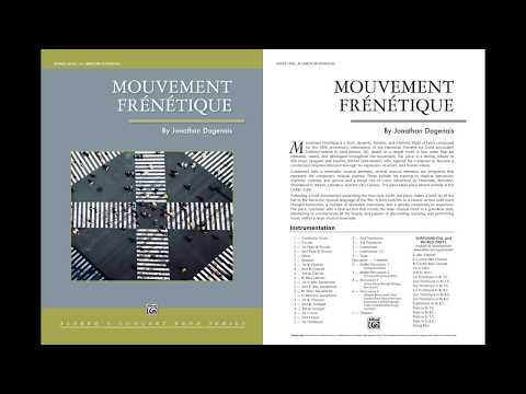 Mouvement Frénétique, by Jonathan Dagenais – Score & Sound