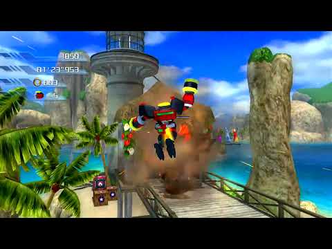 Sonic 06 Every E-123 Omega Gameplay Segment