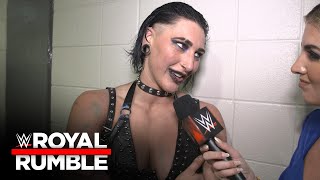 The Judgment Day celebrate Rhea Ripley’s Royal Rumble win: Royal Rumble Exclusive, Jan. 28, 2023