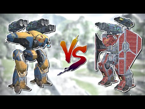 [WR] New Titan SHARANGA VS Arthur | Grom Squall | War Robots Test Server Gameplay