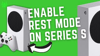 How to put Xbox Series S in REST mode! How To Download Games & Updates While Xbox Series S Is Off!