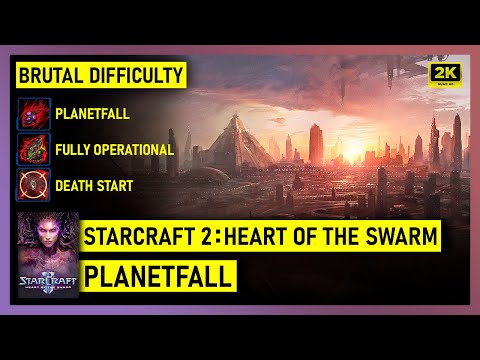 Starcraft 2: Heart of the Swarm - Final: Planetfall - Brutal Difficulty - All Bonus