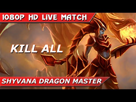 [LOL] Shyvana vs Master Yi JUngle - gameplay guide League of Legends