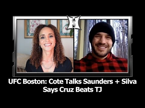 UFC Boston: Patrick Cote Talks Saunders, Ellenberger + Anderson’s Legacy; Says Cruz Beats TJ