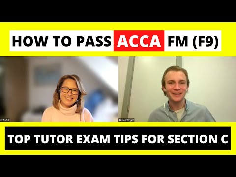 ⭐️ HOW TO PASS ACCA FM (F9) - TOP TUTOR EXAM TIPS FOR SECTION C! ⭐️ | ACCA Financial Management |