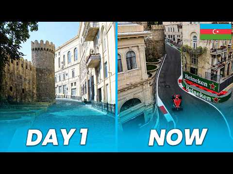 How the Baku F1 Track is Built
