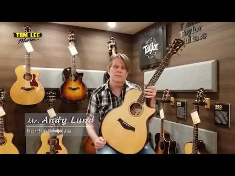 Taylor 銷售經理 Andy Lund 親自介紹 Taylor V-Class Guitar
