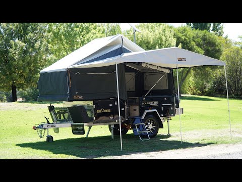 Black Panther. Perfect weekender camper trailer.