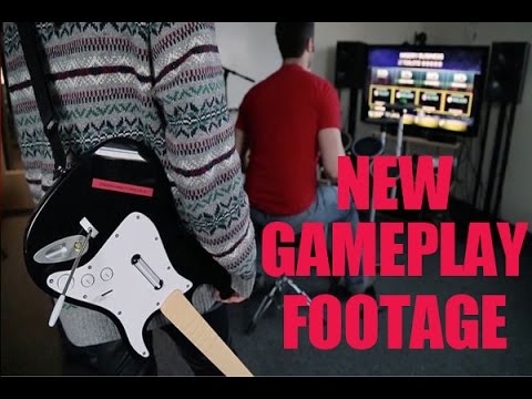 Rock Band 4 New Gameplay Footage & Guitar Hero Live & TV News! - YouTube