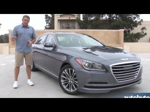 2015 Hyundai Genesis 3.8 First Drive and Video Review