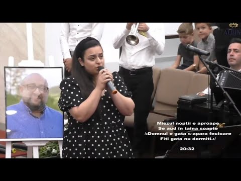 Debora Arman la priveghiul fr. Ludovic Arman - Ce frumos va fi in ceruri